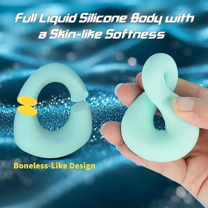 OOTYEMO Male Sex Toys Pleasure Max 3in1 Ultra Soft Stretchy Cock Ring