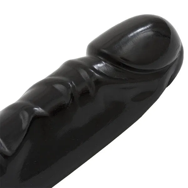 Doc Johnson Dildos Jr Veined Double Header 12 Inch Bender Dong Black Doc Johnson Dildos Jr Veined Double Header 12 Inch Bender Dong Black