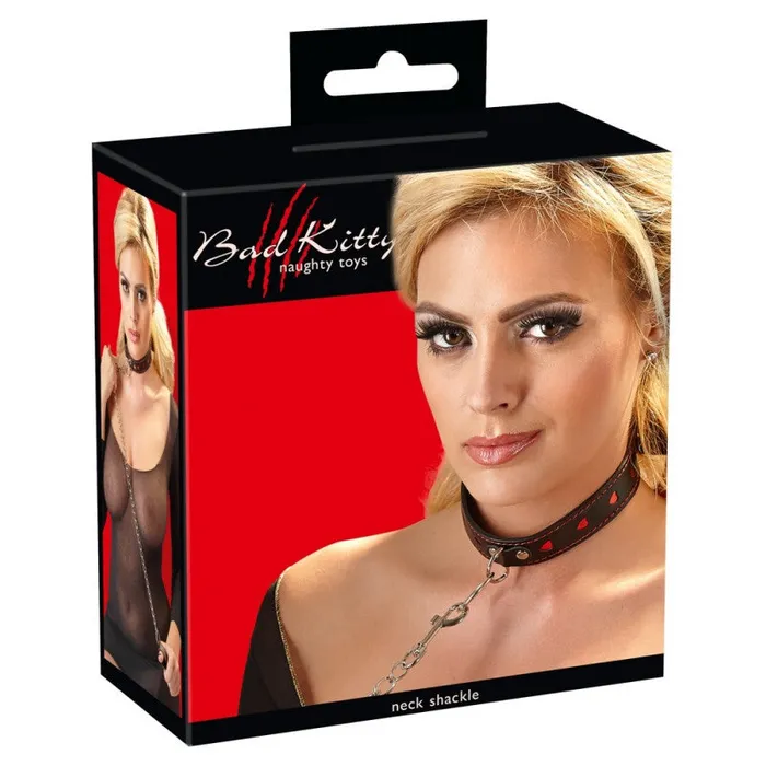 Vibrators Bad Kitty Collar and Leash Bad Kitty