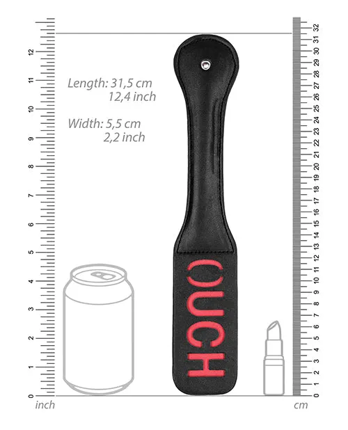 Anal Shots America LLC Shots Ouch Ouch Paddle Black