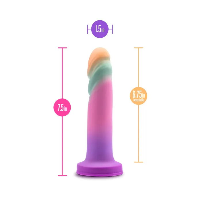 Dildos Blush Novelties Avant Sunrise Gaze Silicone Dildo