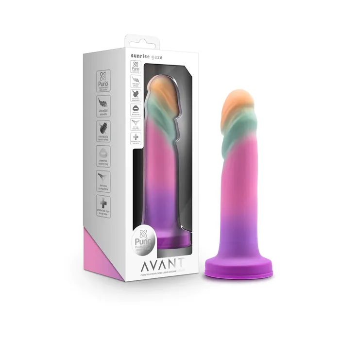 Dildos Blush Novelties Avant Sunrise Gaze Silicone Dildo