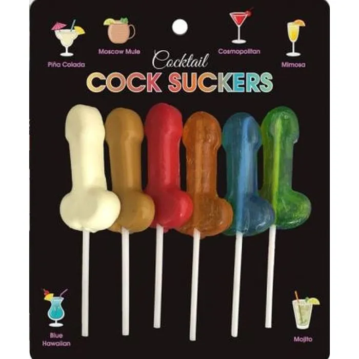Dildos Kheper Games Cocktail Cock Suckers 6 Pc