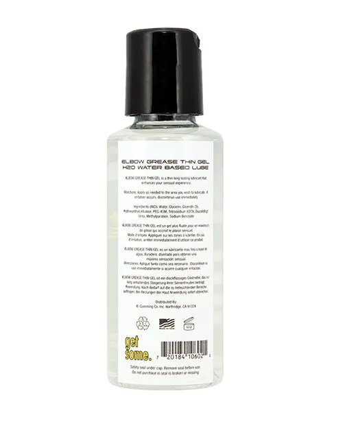 Enhancers B Cumming Company INC Elbow Grease H2o Thin Gel 