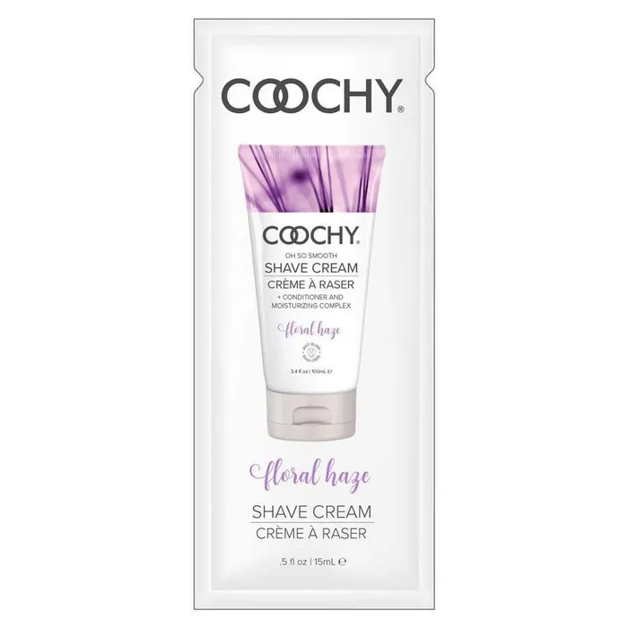 Enhancers iloveexcitement Coochy Shave Cream 05 oz Foil Sample Pack