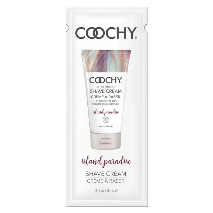 Enhancers iloveexcitement Coochy Shave Cream 05 oz Foil Sample Pack