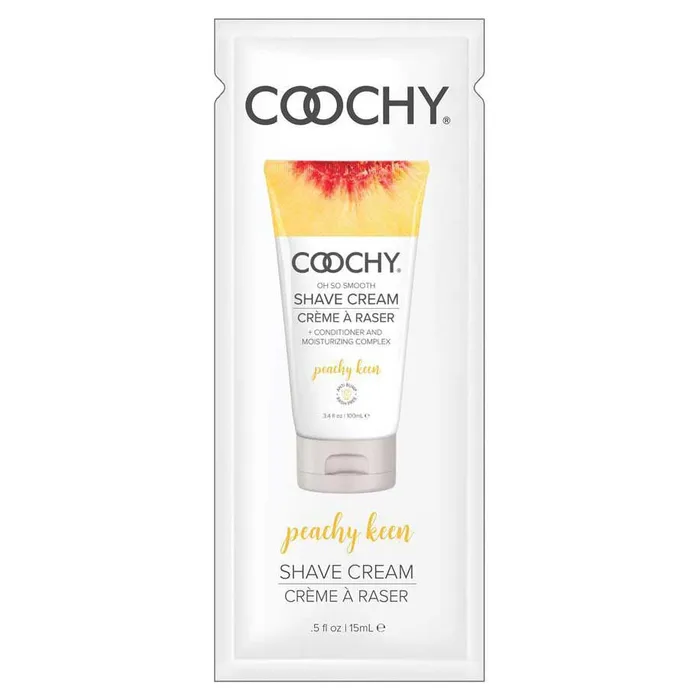 Enhancers iloveexcitement Coochy Shave Cream 05 oz Foil Sample Pack