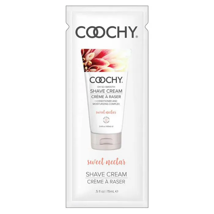 Enhancers iloveexcitement Coochy Shave Cream 05 oz Foil Sample Pack