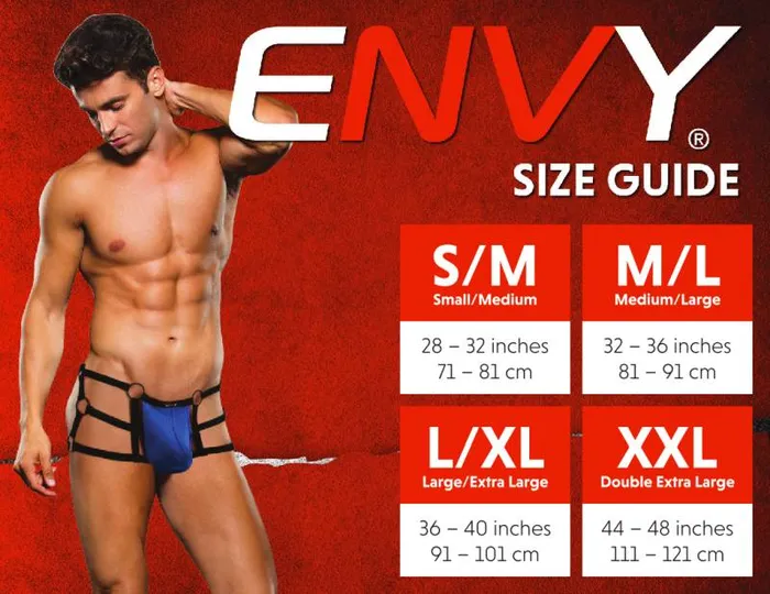 Envy Break A Way Thong Blue SM ML LXL Envy Vibrators Envy Break A Way Thong Blue SM ML LXL Envy Vibrators