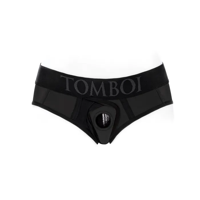 Female Sex Toys SpareParts HardWear SpareParts Tomboi Cover Brief Nyl Bk XL
