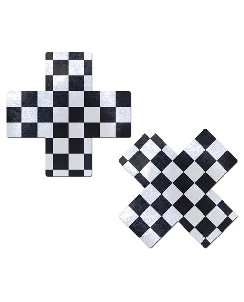 Pastease Anal Pastease Checker Cross Blackwhite Os