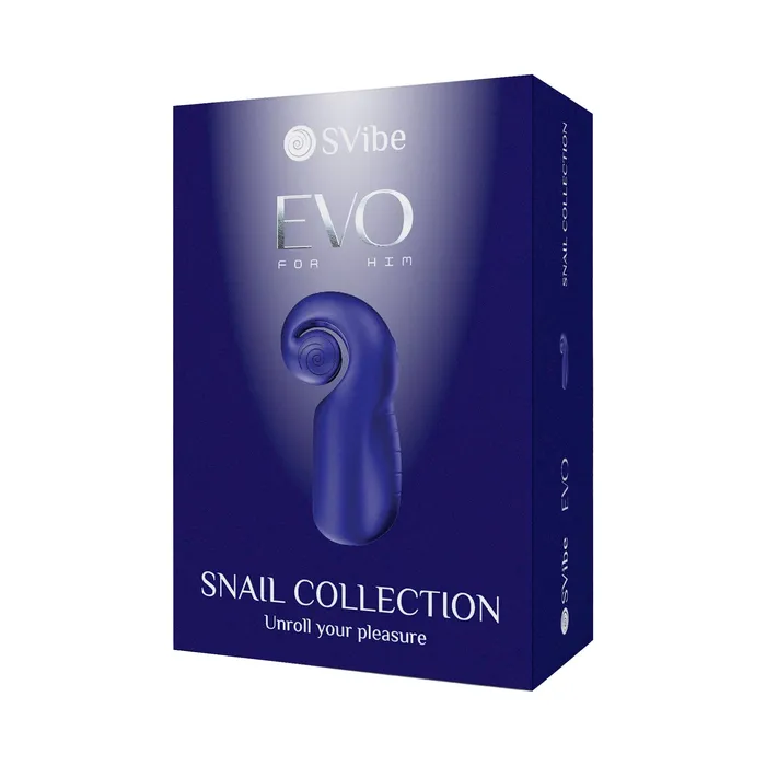 Snail Vibe Male Sex Toys SVibe Snail Evo Vibrating Unrolling Masturbator