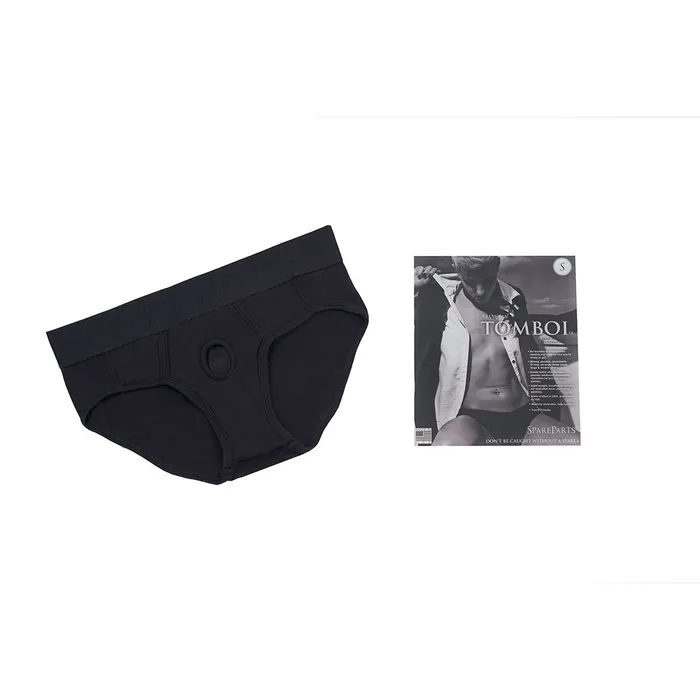 SpareParts Female Sex Toys SpareParts Tomboi Harness BlkBlk Modal Small