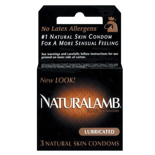 Trojan Naturalamb Lubricated Condoms 3Pack Trojan Enhancers