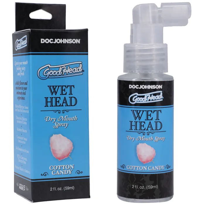 Doc Johnson Enhancers Goodhead Wet Head Spray Cotton Candy 59ml