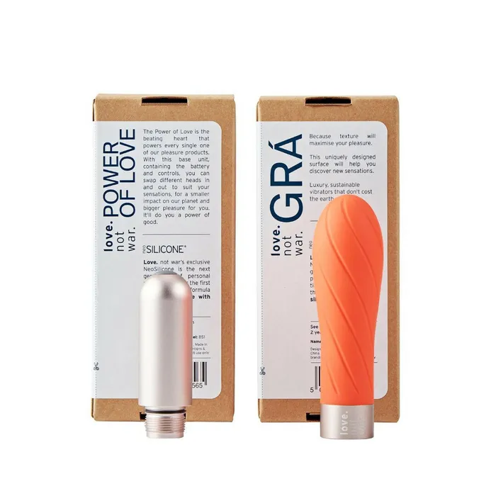 Gr Award Winning Couples Vibrator for Internal Stimulation Love Not War Vibrators