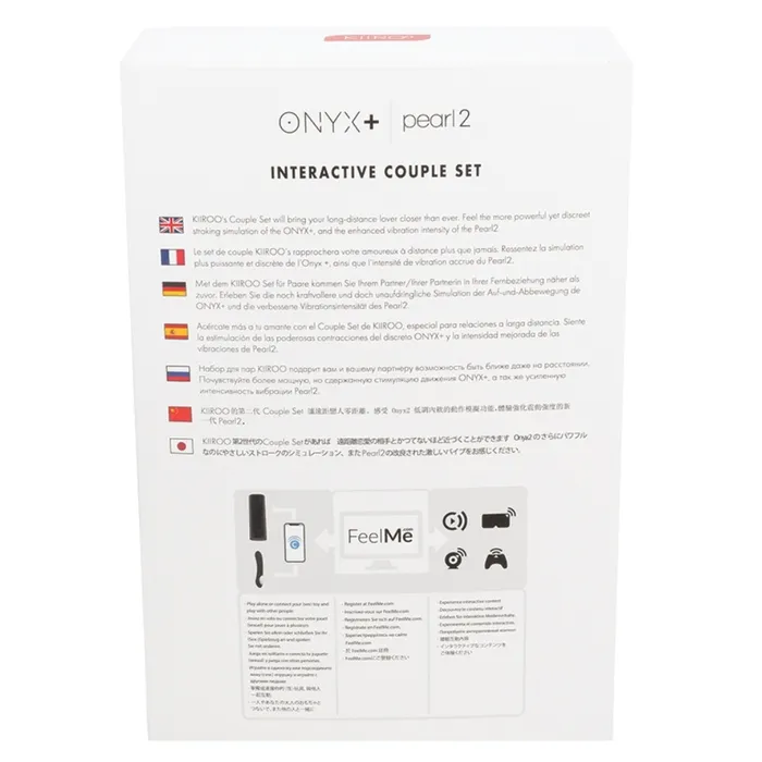 Kiiroo Anal ONYX Pearl2 Couple Set